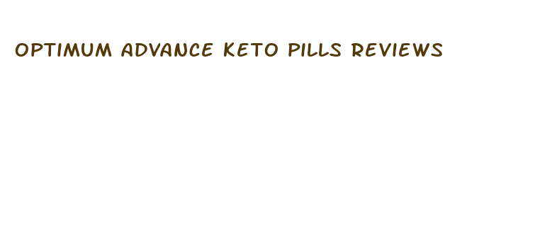 optimum advance keto pills reviews