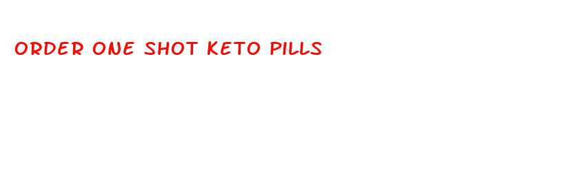 order one shot keto pills