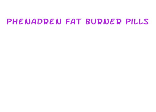 phenadren fat burner pills