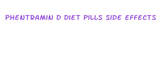 phentramin d diet pills side effects