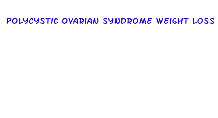 polycystic ovarian syndrome weight loss medication