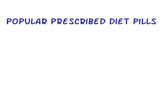 popular prescribed diet pills