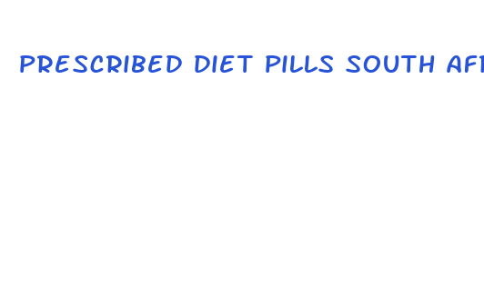 prescribed diet pills south africa