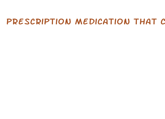 prescription medication that cause weight loss