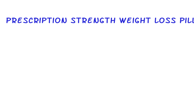 prescription strength weight loss pills over the counter