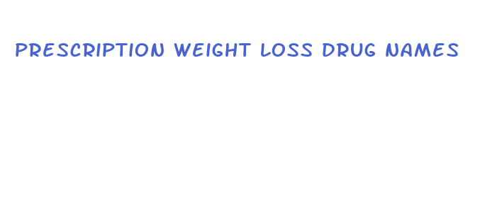 prescription weight loss drug names