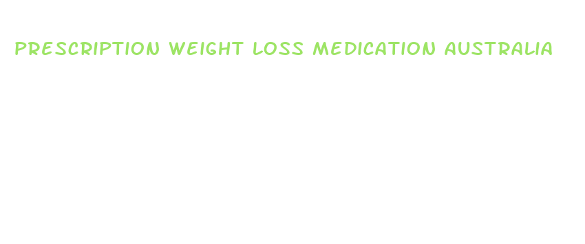 prescription weight loss medication australia