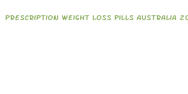 prescription weight loss pills australia 2024