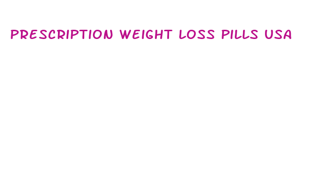 prescription weight loss pills usa