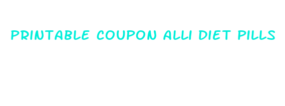 printable coupon alli diet pills