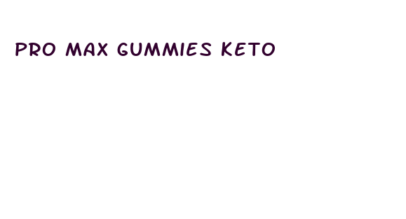 pro max gummies keto