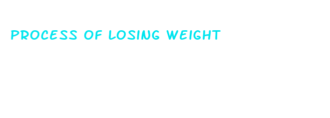 process of losing weight