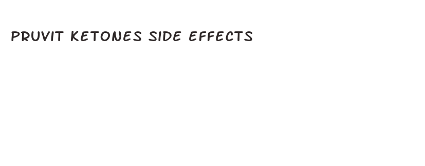 pruvit ketones side effects