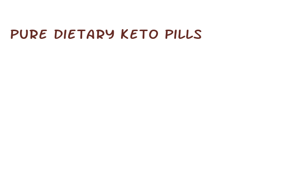 pure dietary keto pills