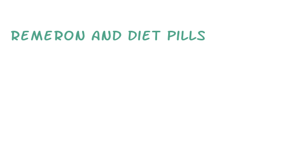 remeron and diet pills