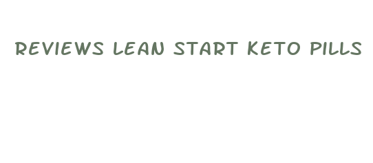 reviews lean start keto pills