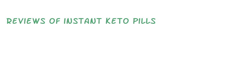 reviews of instant keto pills