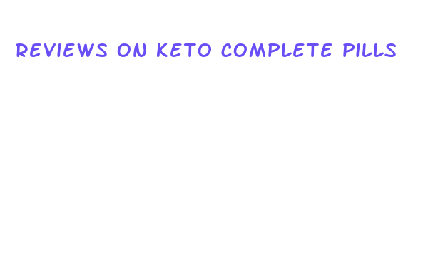 reviews on keto complete pills