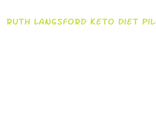 ruth langsford keto diet pills