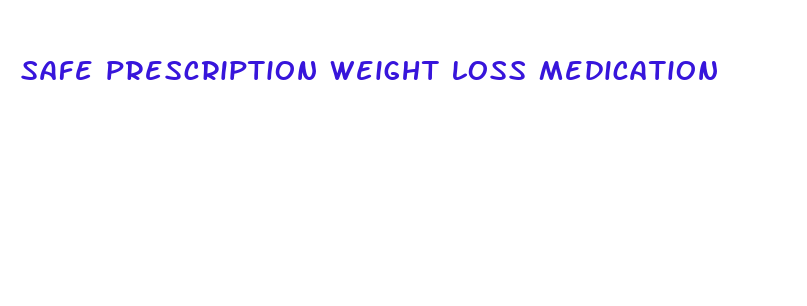 safe prescription weight loss medication