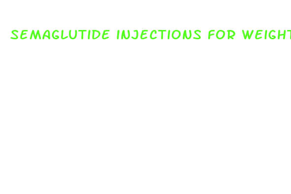 semaglutide injections for weight loss