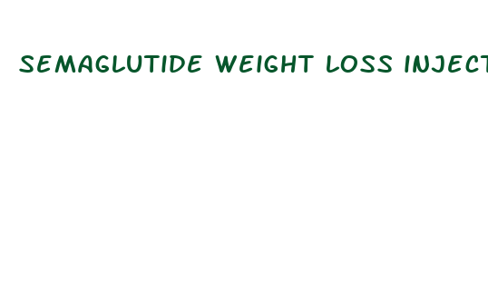 semaglutide weight loss injection