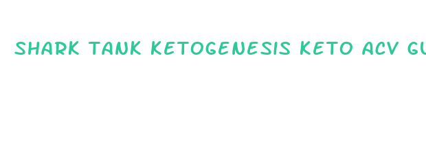 shark tank ketogenesis keto acv gummies