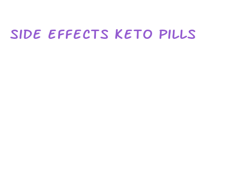 side effects keto pills