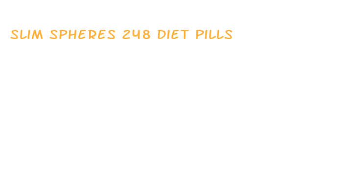 slim spheres 248 diet pills