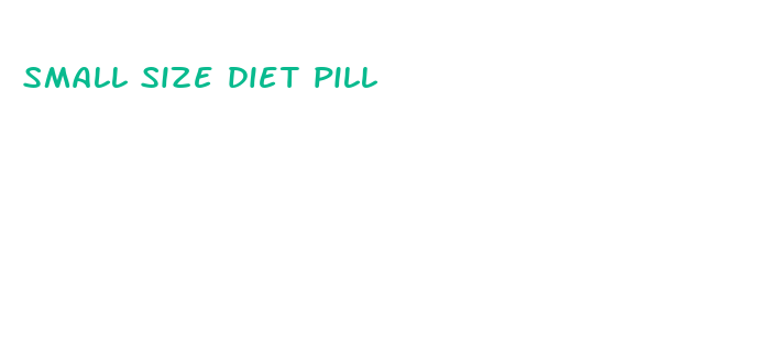 small size diet pill