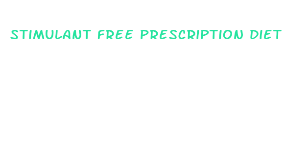 stimulant free prescription diet pills