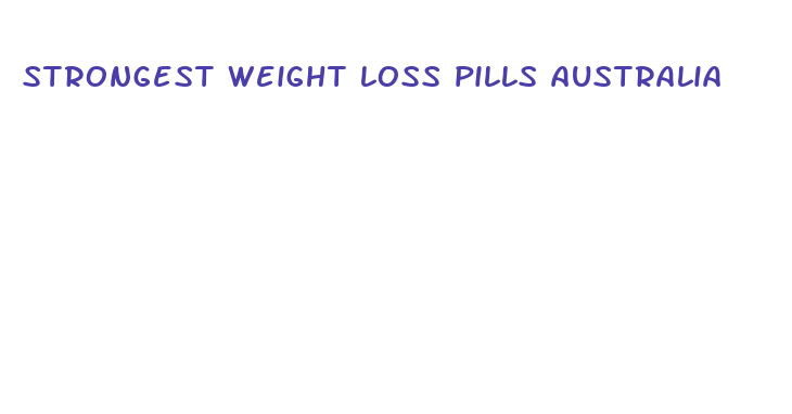 strongest weight loss pills australia