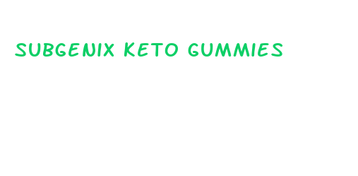 subgenix keto gummies