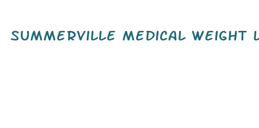 summerville medical weight loss