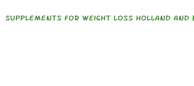 supplements for weight loss holland and barrett