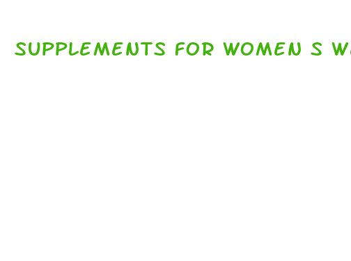 supplements for women s weight loss and health