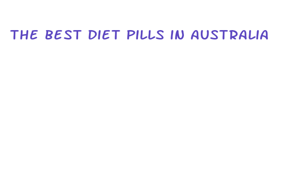 the best diet pills in australia