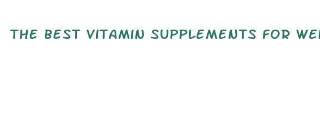 the best vitamin supplements for weight loss