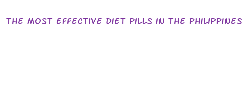 the most effective diet pills in the philippines