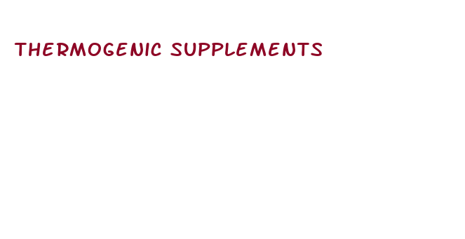 thermogenic supplements