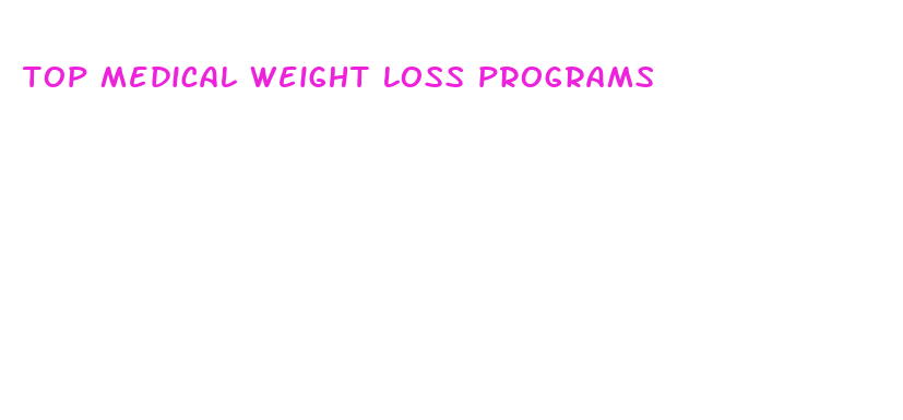 top medical weight loss programs