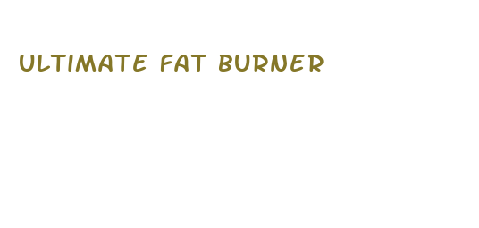 ultimate fat burner