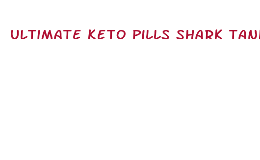 ultimate keto pills shark tank