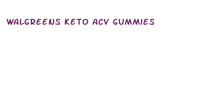 walgreens keto acv gummies