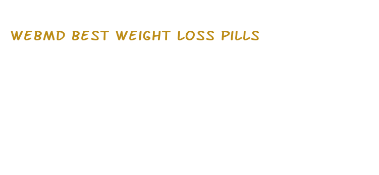 webmd best weight loss pills