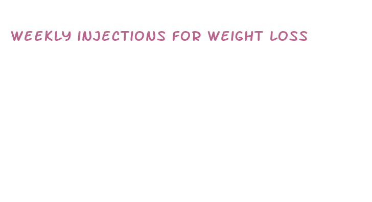 weekly injections for weight loss