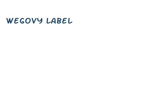 wegovy label