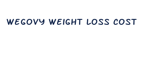 wegovy weight loss cost