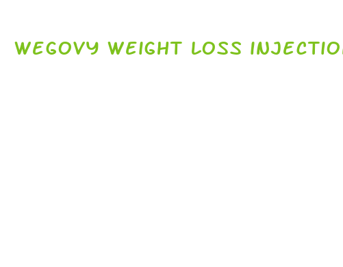 wegovy weight loss injection