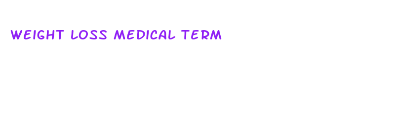 weight loss medical term